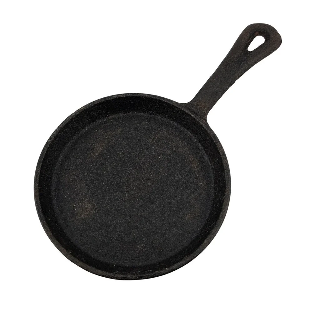 Cast Iron Mini Skillet Pan Pre-Owned‎ Vintage Cooking Heavy Duty